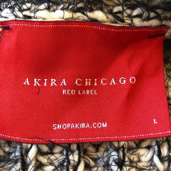 Akira Chicago Red Label Sweater Coat - Picture 8 of 9